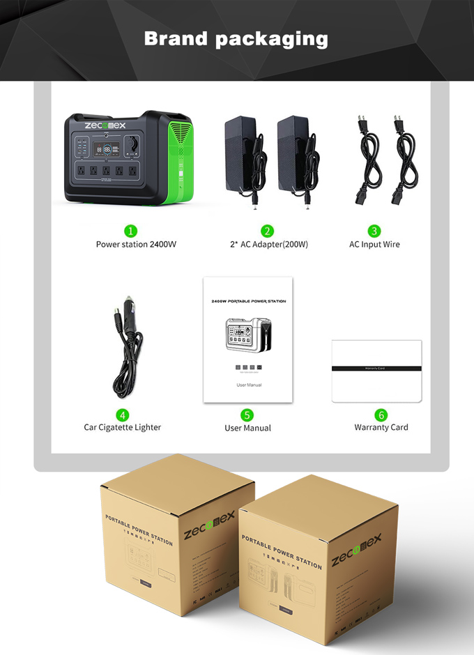 Zeconex 2400W Portable Power Station10 Zeconex 2400W Portable Power Station10