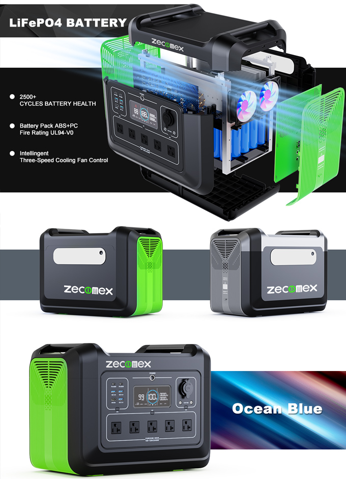 Zeconex 2400W Portable Power Station8 Zeconex 2400W Portable Power Station8