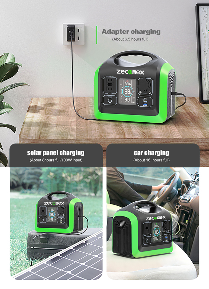 Zeconex 600W Portable Power Station5