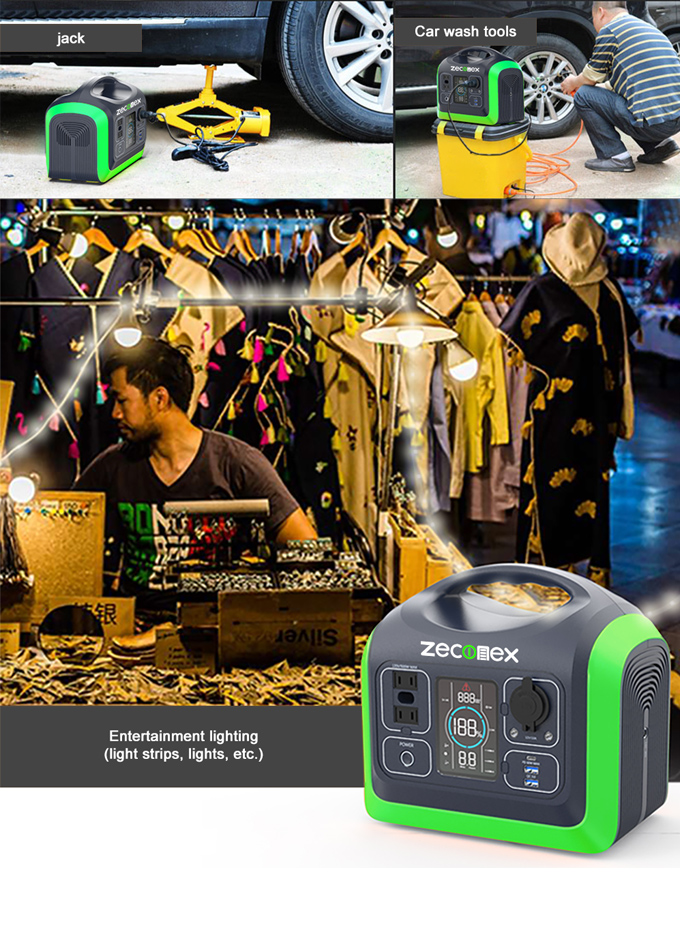 Zeconex 600W Portable Power Station7