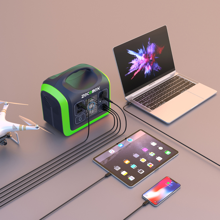 zeconex portable power supply 600W 13
